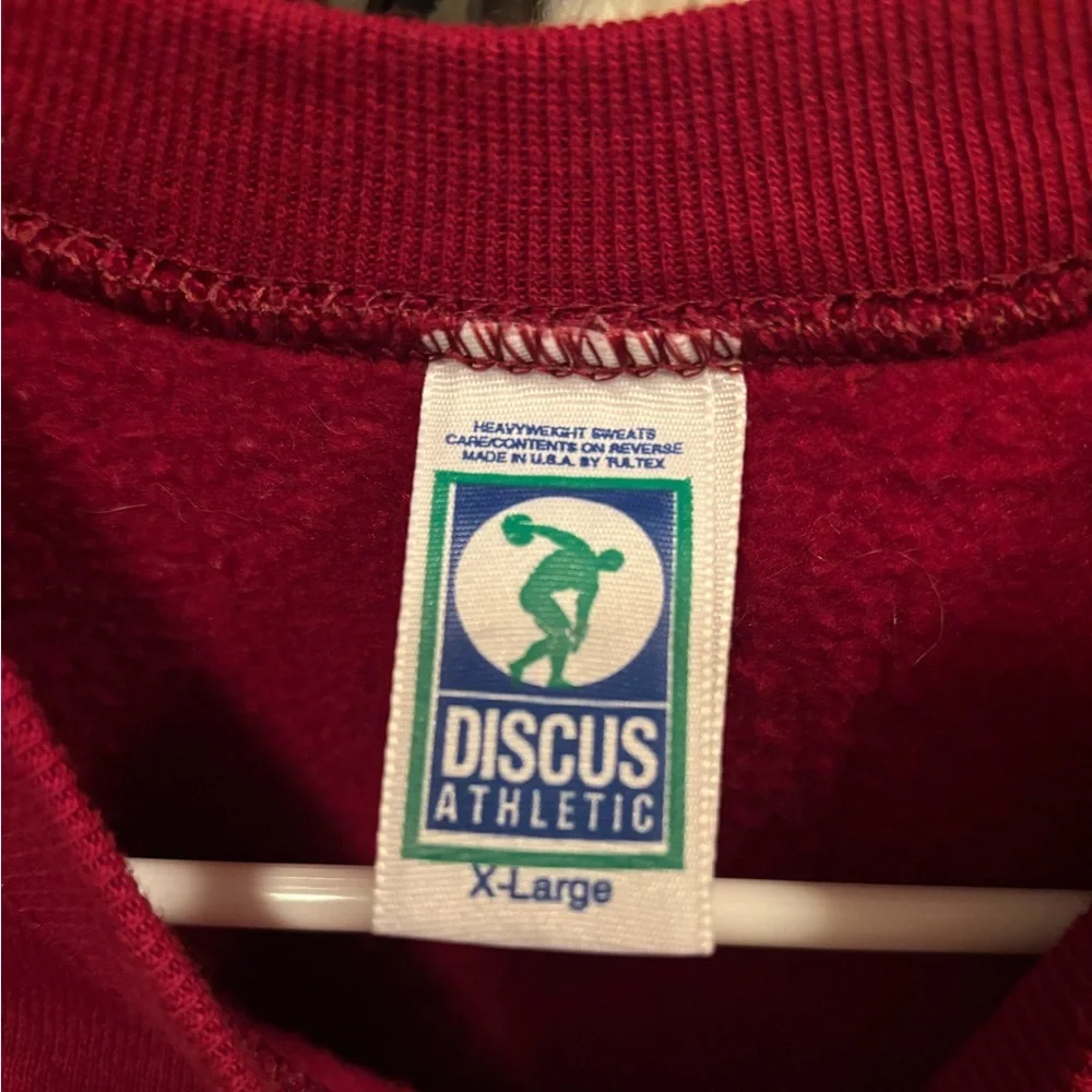 Vintage USC Trojans Crewneck Sweatshirt Discus Athletic XL Made USA Heavyweight